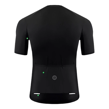 Koszulka rowerowa Rockbros 15120002006 z krótkim rękawem XXXL - czarna
