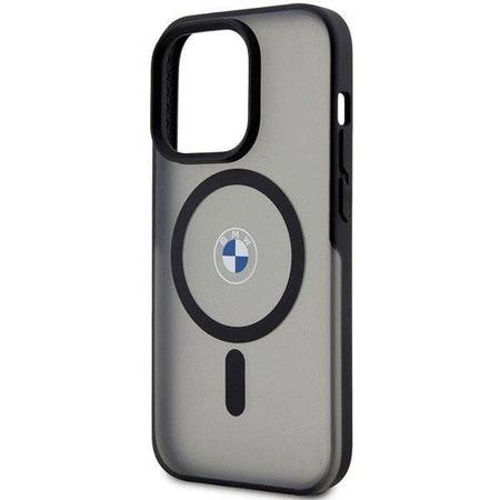 Hülle BMW BMHMP14LDSLK iPhone 14 Pro 6,1&quot; schwarz/schwarz Hardcase Signature MagSafe