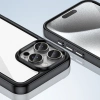 Outer Space Case mit Gelrahmen für iPhone 16 Pro Max – Schwarz