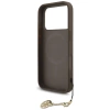 Guess 4G Charms Collection MagSafe case for iPhone 17 Pro - brown