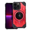 Futerał Armor Mag Cover kompatybilny z MagSafe do IPHONE 13 PRO MAX czerwony