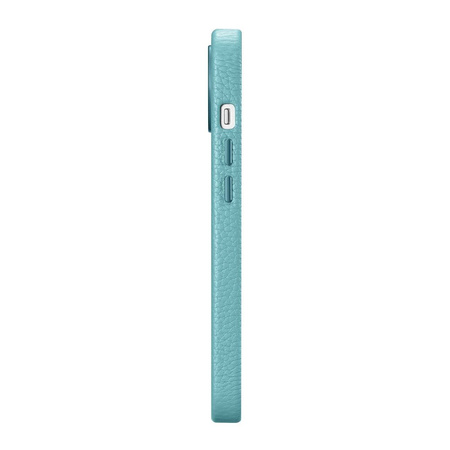 iCarer Case Leather genuine leather case for iPhone 14 Plus grün (WMI14220711-GN) (MagSafe compatible)