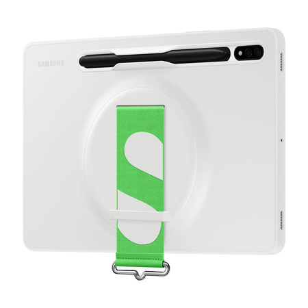 Samsung Strap Cover Case für Samsung Galaxy Tab S8 weiß (ef-gx700cwegww)