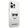 Oryginalne Etui IPHONE 13 PRO MAX 6,7" Karl Lagerfeld Hardcase Choupette Head KLHCP13XCTR transparentne