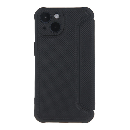 Etui Smart Carbon do iPhone 16 Plus 6,7&quot; czarne