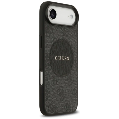 Guess 4G Circle Classic Logo MagSafe Hülle für iPhone Air - Schwarz