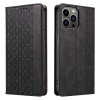 Magnet Strap Case for iPhone 12 Pro Pouch Wallet + Mini Lanyard Pendant Black