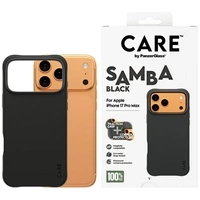 Etui CARE by PanzerGlass Fashionable Samba MagSafe na iPhone 17 Pro Max - czarne