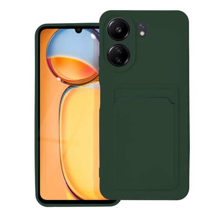 Futerał CARD CASE do XIAOMI Redmi 13C zielony