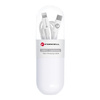 FORCELL kabel Typ C do Lightning 8-pin Power Delivery PD20W C291 TUBA biały 1 metr