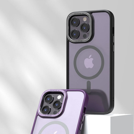Futerał X-ONE Dropguard Magnetic Case Air (kompatybilny z MagSafe) - do Apple iPhone 14 Plus czarny
