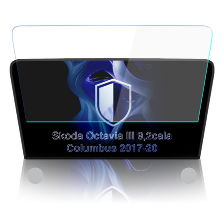 Skoda Octavia III Columbus 2017-20 - 3mk TechWrap Matte Center Display