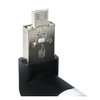 Wiatraczek 2in1 USB/microUSB czarny/black