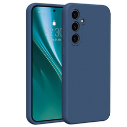 Nakładka Etteri Silicone Case do Samsung Galaxy S23 FE ciemnoniebieska