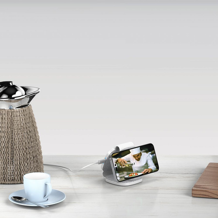 TECH-PROTECT ŁAD IND QI15W-A32 MAGNETIC MAGSAFE WIRELESS GREY