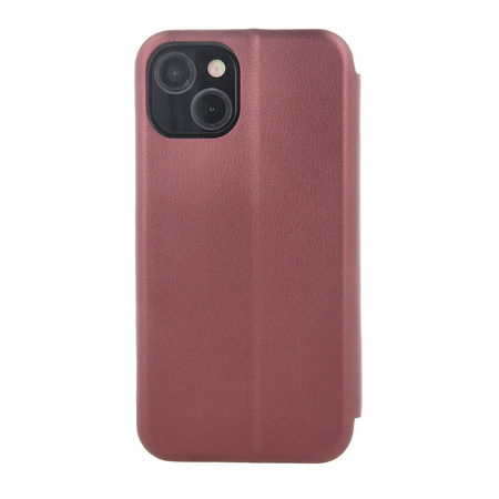 Etui Smart Diva do iPhone 17 Pro 6,3" burgundowe