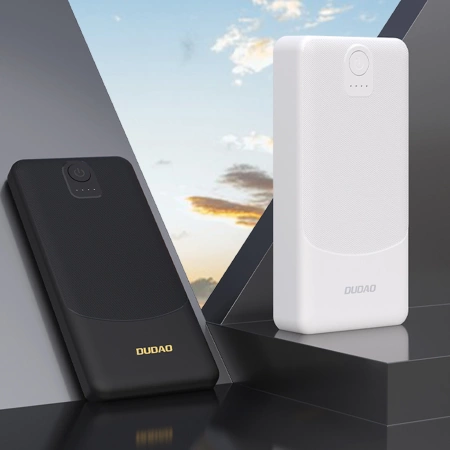 Powerbank Dudao K10 10000mAh  2.4A 2 x USB-A - czarny