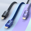 Baseus Crystal Shine Series Fast Charging Data Cable USB to iP 2.4A 2m Purple