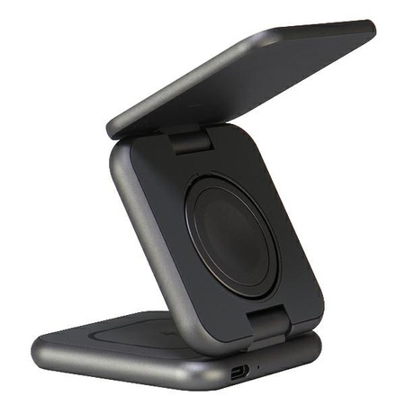 Audi składana ład. indukcyjna 3w1 szary/grey Big Logo AU-MWC3IN1-GT/D1-GY