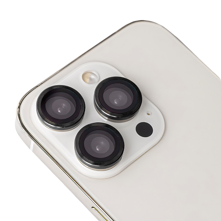 Pojedyncze szkło na aparat do iPhone 13 Mini / iPhone 13 czarna ramka