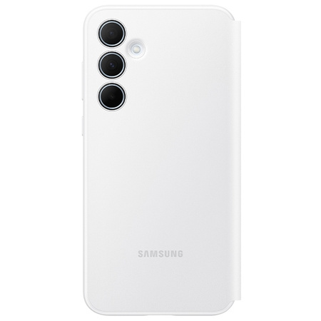 Samsung Smart View Wallet EF-ZA356CWEGWW Hülle mit Klappe für Samsung Galaxy A35 – weiß