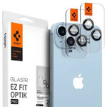 Osłona Aparatu IPHONE 14 / 14 PLUS Spigen Optik.TR Camera Protector 2-Pack czarne