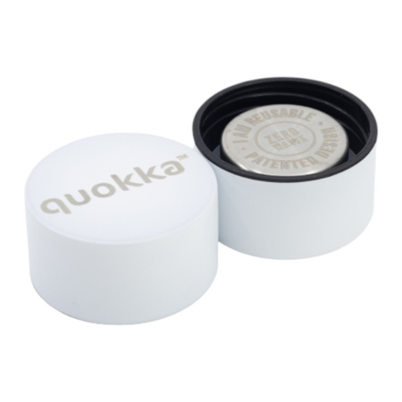 Quokka Solid - Butelka termiczna ze stali nierdzewnej 510 ml (White)