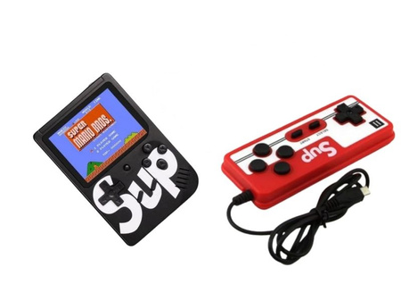 KONSOLA PRZENOŚNA GAME BOY 401 gier +pad BLACK / CZARNY