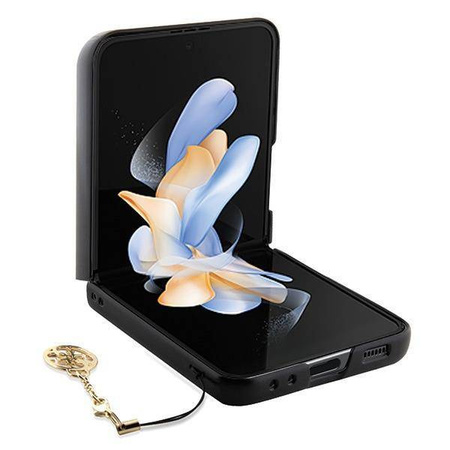 Oryginalne Etui SAMSUNG GALAXY Z FLIP 5 Guess Hardcase 4G Charms Collection (GUHCZF5GF4GBR) brązowe