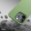 Nakładka Etteri Silicone Case do iPhone 16 Pro Max 6,9" jasnozielona