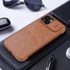 Nillkin Qin Leather Pro Case etui iPhone 14 Plus osłona na aparat kabura pokrowiec obudowa z klapką czarny