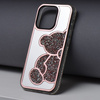 Futerał TEDDY BEAR do IPHONE 15 różowy