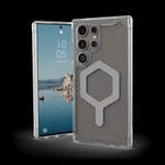 Etui UAG Plyo Pro Magnet do Samsung Galaxy S24 Ultra z modułem magnetycznym - przezroczysto-szare