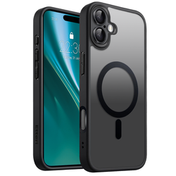 Nakładka Etteri Matt Mag do iPhone 16 Plus 6,7" czarna