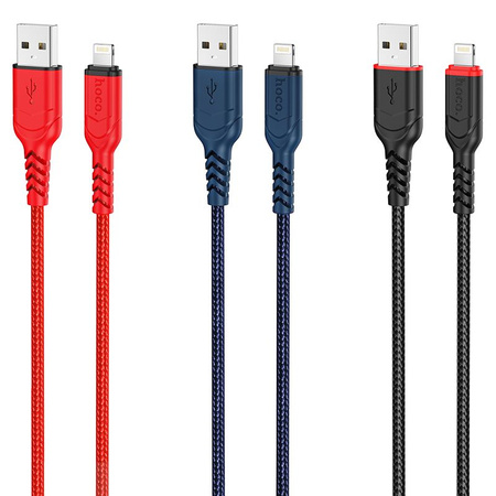 HOCO kabel USB A do Lightning 2,4A X59 3 m czarny