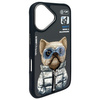 Nimmy etui iPhone 16 6.1" czarny/black Cool&Cute 2.0 Dog