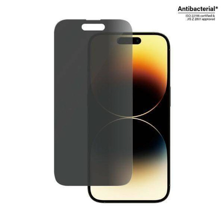 Gehärtetes Glas IPHONE 14 PRO PanzerGlass Classic Fit Screen Protection Antibacterial (P2768)