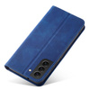 Magnet Fancy Case etui do Samsung Galaxy S22+ (S22 Plus) pokrowiec portfel na karty kartę podstawka niebieski