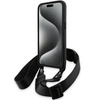 BMW M Edition Carbon Stripe &amp; Strap Hülle für iPhone 15 Pro Max – Schwarz