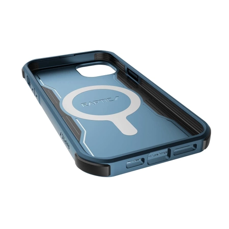 Raptic X-Doria Fort Case iPhone 14 Plus with MagSafe armored blue cover