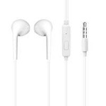 Dudao douszne przewodowe słuchawki mini jack 3.5mm zestaw słuchawkowy biały (X10S white)