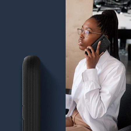 Caseology Parallax Hülle für Samsung Galaxy S23 FE - Mattschwarz