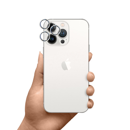 Apple iPhone 14 Pro/14 Pro Max - HARDY Lens Protection Pro Silver