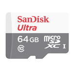 SanDisk karta pamięci 64GB microSDXC Ultra Android kl. 10 UHS-I 100 MB/s