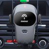 Dudao car holder with built-in Qi wireless charger 15W gray (F20xs)