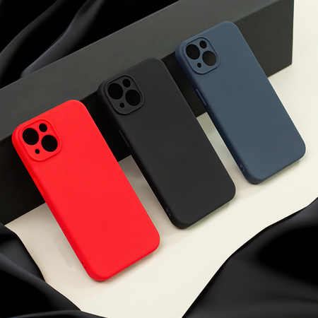 Nakładka Silicon Box do Samsung Galaxy S25 Edge ciemnoniebieska