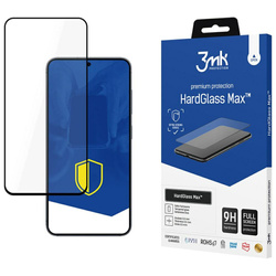 Szkło hartowane 3MK HardGlass Max        z aplikatorem do Samsung Galaxy S25 FE