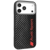 Audi R8 Carbon Fiber MagSafe Case for iPhone 17 Pro Max - Black