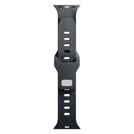 3MK Silicone Watch Strap czarny/black dla Apple Watch 42/44/45/49mm