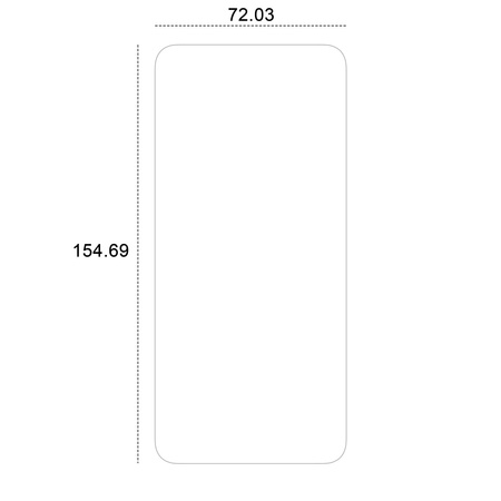 Etteri szkło hybrydowe do Samsung Galaxy S25 Plus